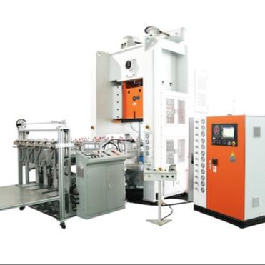 China 180mm Foil Container Production Line 24kw Aluminum Foil Container Making Machine for sale