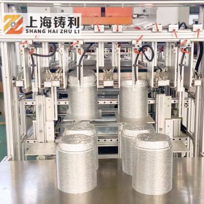 中国 アルミ ホイルの食品容器の打つ機械ZL-T80/zLT130三菱PLC 3段階の出版物機械 販売のため