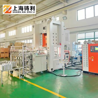 China 24KW Aluminium Food Container Making Machine 50HZ Food Box Plate Making Machine for sale