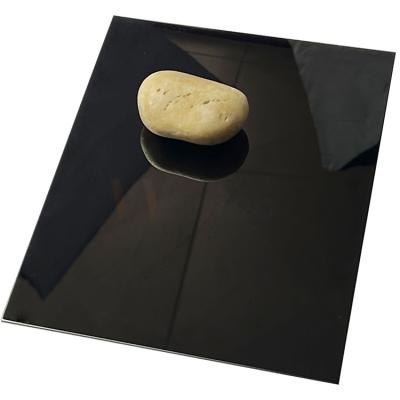Chine catégorie titanique de la couleur 304 de miroir de 1500mm d'acier inoxydable du noir superbe PVD de feuille à vendre