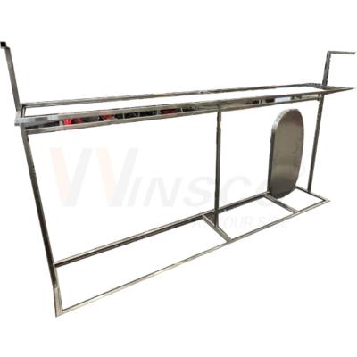 China Customization Stainless Steel Metal Fabrication Metal Structure Household Shelves Fabrication for sale