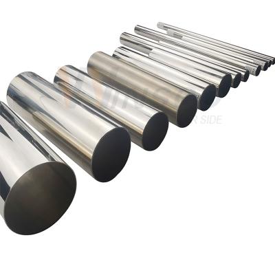 China Corridors Stainless Steel Inox Metal Ss Round Pipe Tube Sus 201 304 316 25.4mm 31.8mm 38.1mm 42.4mm 50.8mm 63.5mm for sale