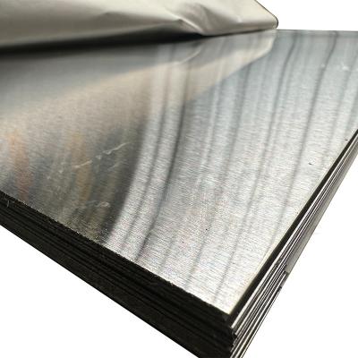 China AISI 201 Inox Metal Plate No.4 4N #4 Satin Finished Stainless Steel Sheet for sale