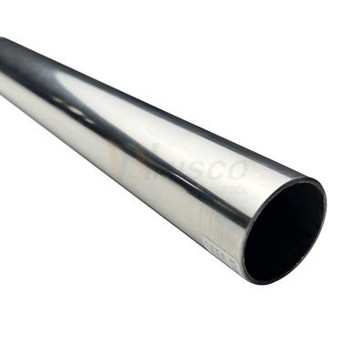China 42.4mm OD Mirror Inox Railing Tube 0.8mm-3.0mm Thickness Satin SUS 201 304 316 Stainless Steel Round Pipe en venta