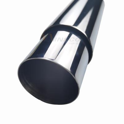 中国 0.8mm-3.0mm Thickness Satin Inox Handrail Pipe SS  201 304 316 Mirror 48.3mm OD Stainless Steel Round Tube 販売のため