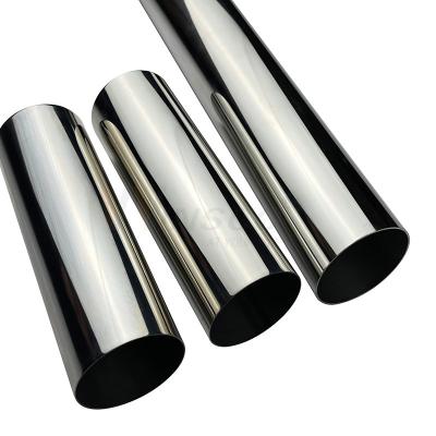 中国 63.5mm 2 1/2'' SS 201 304 316 Stainless Steel Round Tube Satin Surface  1.2mm-3.5mm Thickness Inox Welded Pipe Mirror 販売のため