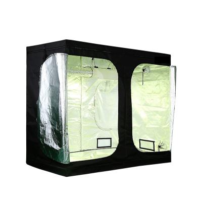 China 200cm Height 4x8 Hydroponics Grow Tent Large 600D Fabric High Reflective for sale