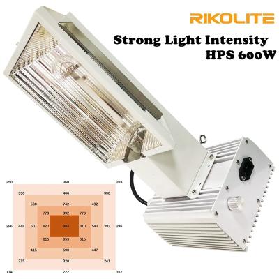 China High Intensity Light Air Pro 600W HPS Grow Light For Greenhouse for sale