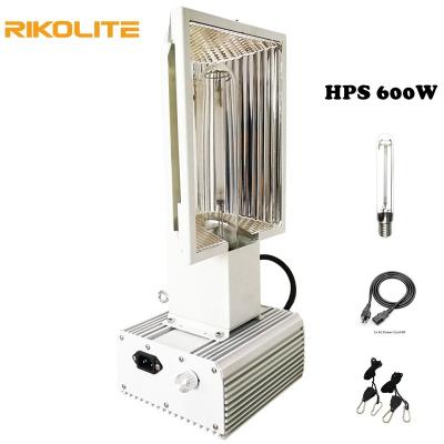 China Hydroponic 600 Watt HPS Grow Light 1080umol/s Greenhouse Grow Lights for sale