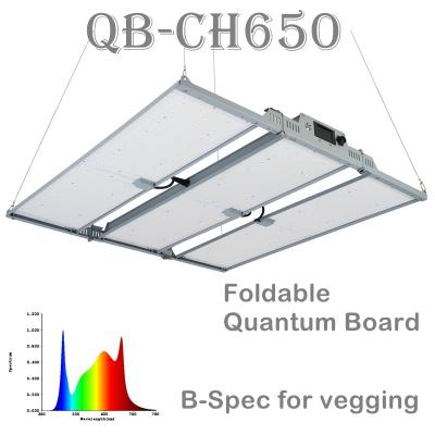 China RikoLite 650W Foldable Dimmable LED Grow Lights Quantum Board led plant lights for sale