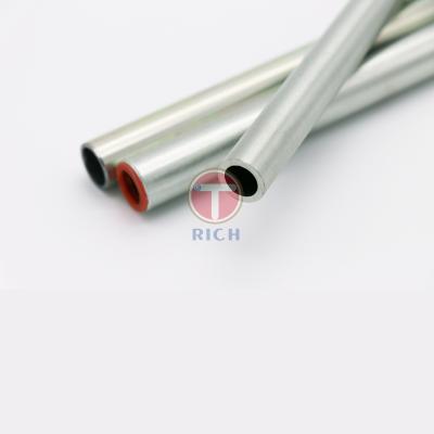 China EN10305-1  E235 25*1.5 White Zinc Precision Seamless Steel Pipe For Screw Compressor Air Compressor Pipeline for sale