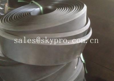 China Soft wear resistant chamfered edge conveyor skirting rubber board for sale