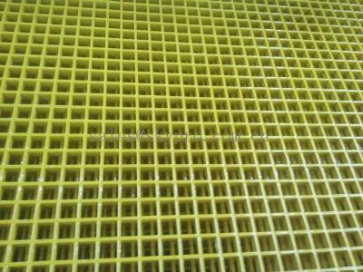 Chine Grilles anticorrosion de plancher de plastique renforcé par fibre de verre de FRP à vendre