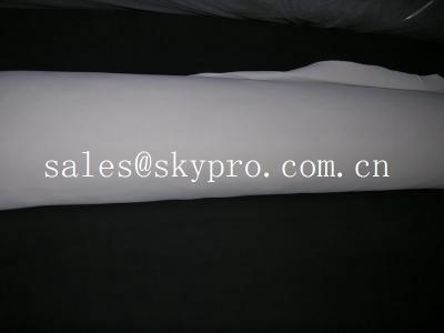 China White / beige color foam neoprene rubber sheet  60