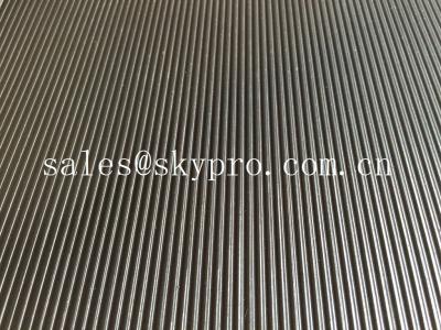 China Dielectrical rubber matting rolls / max voltage 100000V insulation rubber sheet for sale
