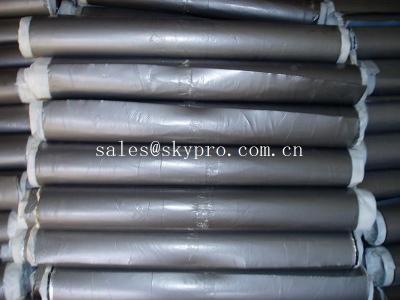China Bitumen modified waterproof thick / thin rubber sheet with PSA backing for sale
