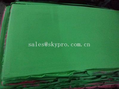 China Red / green / blue Out soles EVA foam sheet for flip-flop / beach slippers for sale