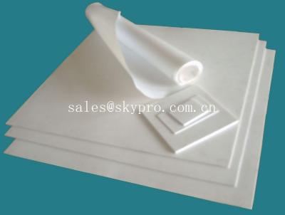 China PTFE molded / skived sheet with excellent chemical and weather resistance for sale