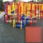 China Exterior gym / playground / swimming pool interlocking rubber tile dogbone crumb flooring for sale