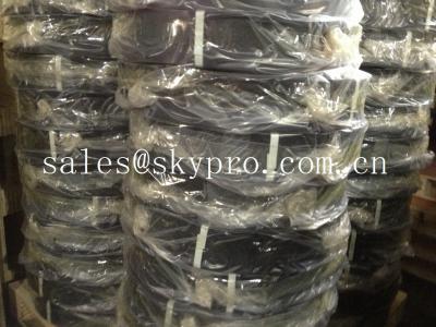 China Black conveyor Skirting Rubber , good abrasion resistant skirtboard rubber for sale