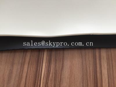 China Rollo de goma densamente 2m m a 10m m, color blanco y negro de espuma de la hoja durable del látex en venta