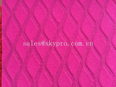 China Hot Embossing Neoprene Rubber Sheeting For Cooler Bags, Laptop Sleeves for sale