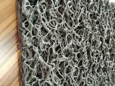 Chine Tapis en caoutchouc gris colorés, tapis lavables respirables mous de cuisine de PVC à vendre