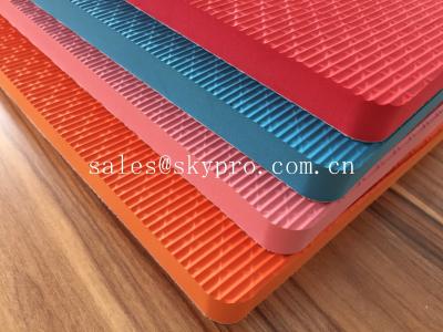 China Eco-friendly Colored Printing EVA Foam Shoe Sole Material Sheet Rubber Slipper Soles for sale
