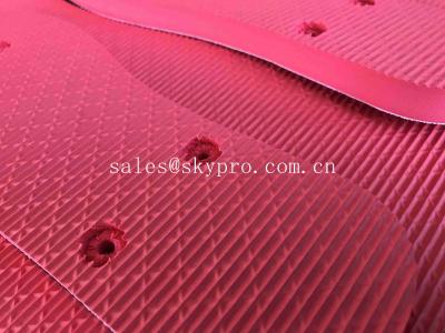 China Red Humanized Design Rubber EVA Foam Sheet for Slipper Inner Sole Outsole Shoes Material for sale