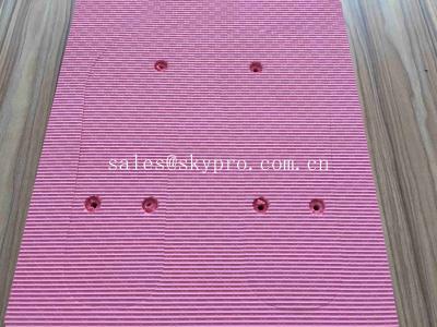 中国 多袋浜のピンクの注文の印刷のエヴァの泡シートは細胞によって形成されたエヴァの双安定回路シートの足底を閉めました 販売のため