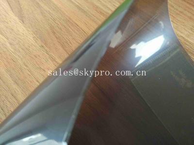 China Cobertura plástica macia clara transparente colorida excelente do filme do PVC do dobro da folha do PVC à venda