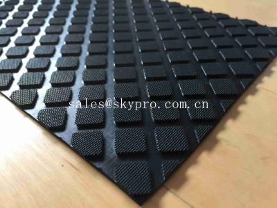 China Hardness Rubber Matting Square Rubber Flooring Mats With 60-80 Shore A Hardness for sale