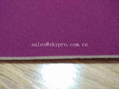China As folhas de borracha personalizadas do rolo da tela do neopreno com 3 camadas laminaram o material de borracha Textured neopreno à venda