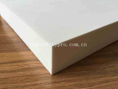 China White EVA Protective Rubber Sheet with Open Cell EPDM Insulation Sponge Foam Board for sale