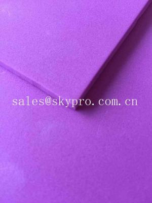 China Purple Multicolor EVA Foam Sheeting Custom Cut Odorless Soft EVA Material for sale