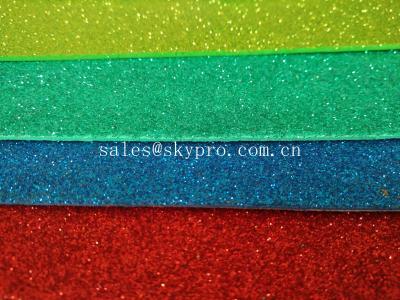 China 2mm Colorful Glitter EVA Foam Sheet for Kids Craft with Any Sizes Ethylene Vinyl Acetate Sheet for sale