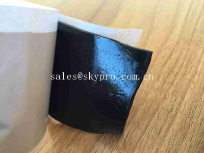 China Strong Lasting Adhesion Double Sided Adhesive Butyl Rubber Sheet With High Sealing Property for sale