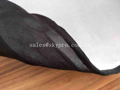 China Wearproof Black And White Neoprene Fabric Roll REACH ROHS SGS Foam Material for sale