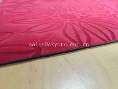 China Soft Multi - Function Neoprene Rubber Sheet , Non Toxic Yoga Mat For Outdoor for sale
