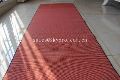 Chine Matériel pliable fait sur commande du caoutchouc naturel de jute d'exercice de tapis de gymnase de tapis de yoga du caoutchouc naturel à vendre