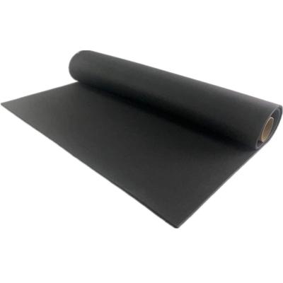 China Closed Cell Foam Thermal Insulation Soft Textured Silicone Rubber Mat Roll for sale