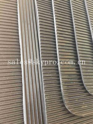China Black Safety Workplace Rubber Matting For Flooring , Shore A Or Shore D Hardness for sale