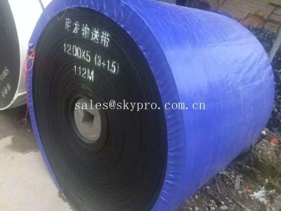 China Industrial Transmission Portable Conveyor Belt With Nylon / Rubber Material , OEM Service for sale