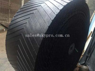 China Heat Resistant Rubber Conveyor Belt With 10-24Mpa Tensile Strength , 5-30mm Thickness for sale