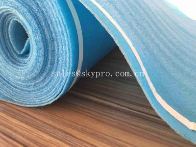 China Practical PE Film Laminating Shockproof Rubber Flooring Sheet Roll EPR Foam Underlay for sale