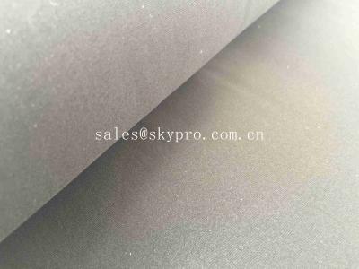 Chine Le tissu épais élastique du néoprène de SBR 3mm simple/chacun des deux a dégrossi tissu de tissu du polyester T à vendre