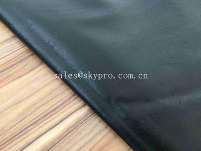 China Black Rexine Leatherette PU Synthetic Leather Cloth Faux 54 / 55