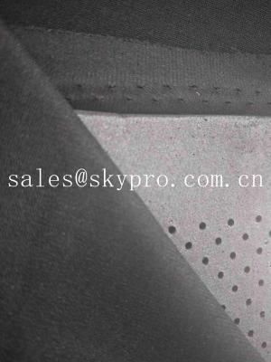 China Double - Sided Knitted Neoprene Rubber Sheet Neoprene Fabric Breathable SBR CS CR for sale