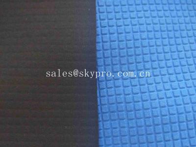 China Hittebestendige SBR-de Polyester Nylon Stof van de Neopreen Rubberblad Met een laag bedekte Rek Te koop