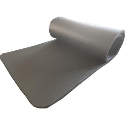 China Non Slip Extra Thick NBR Rubber Foam Fitness Mat 15Mm High Density For Yoga And Pilates for sale